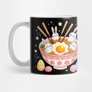 Easter Ramen Bunny Cute Anime Happy Easter Day Mug